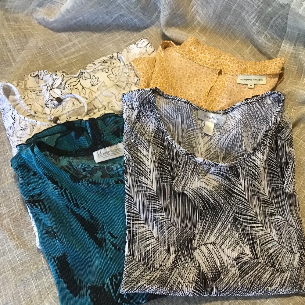 Bundle 4 Ladies Tops 1X,2X